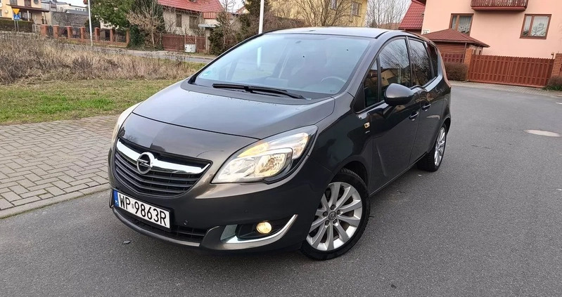 Opel Meriva cena 31900 przebieg: 162000, rok produkcji 2016 z Płock małe 781